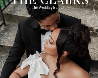 Modelo de revista de casamento