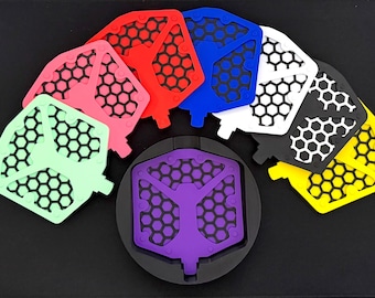 Juego de posavasos para pedales de MTB con estuche