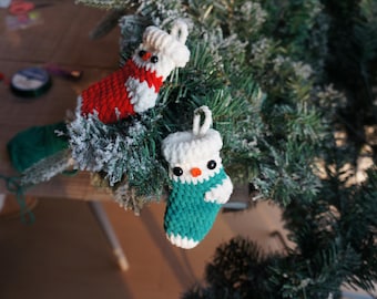Weihnachtsstrumpf Häkelanleitung, PDF, Amigurumi Anleitung für Anfänger, Weihnachtsstrumpf DIY