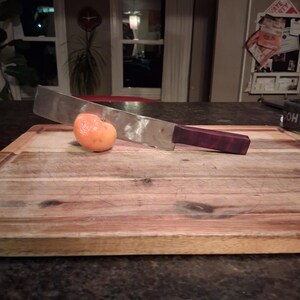 Hand Forged Nakiri knife