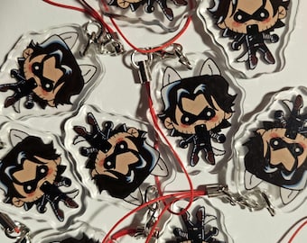 Kitty Bucky Phone Charm