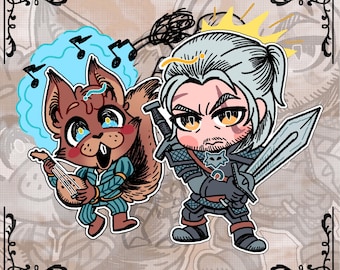 Custom DND Character Art: Chibi Doodle Commission, PFP Art, Fantasy RPG Portrait