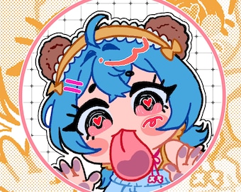 Custom Doodle: Chibi PFP in silly/gremlin style for Streamer & VTuber Commission
