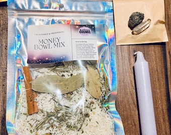 Money Bowl Kit | Manifest Good Fortune |Abundance| Blessings
