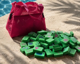 Mahjong Pool Tile set - Foam - Lima