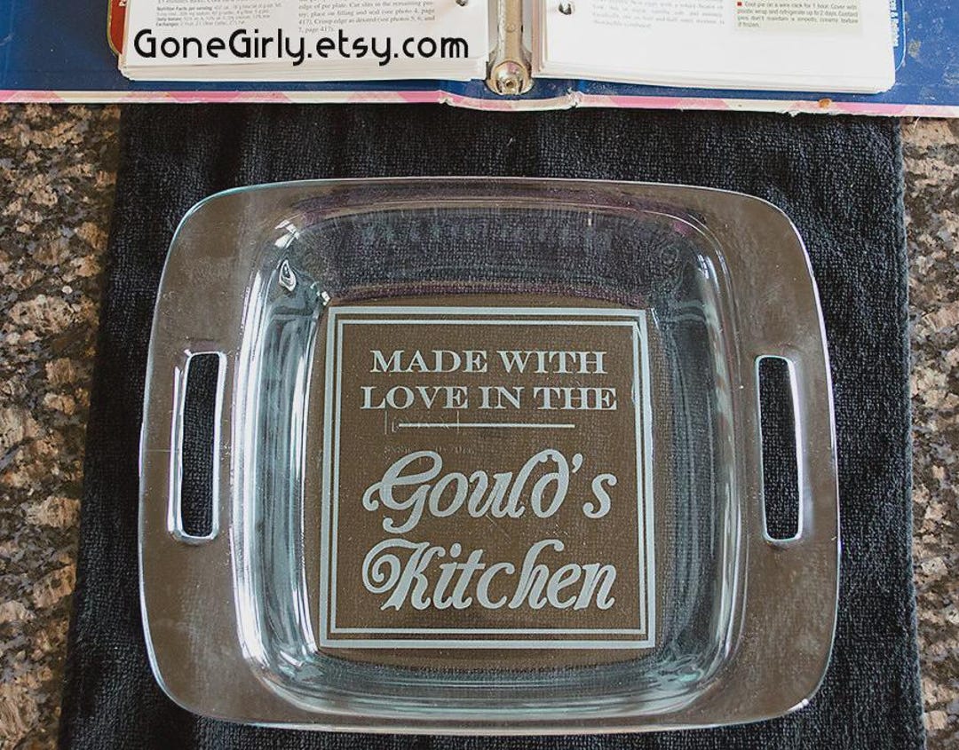 Personalized Engraved Casserole Dish – 8x8, 2 Qt Custom Bakeware - Etsy