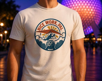 ¡Buen trabajo, amigo! - Camiseta Soarin', Camiseta de Epcot, Camiseta Disney para adultos, Camiseta de Disney World, Camiseta Disney