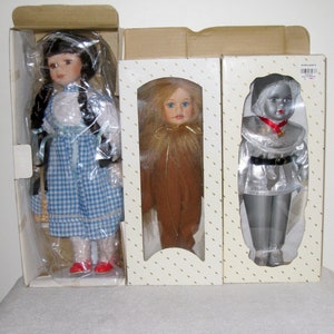 Wizard of Oz Dolls Set of Six 