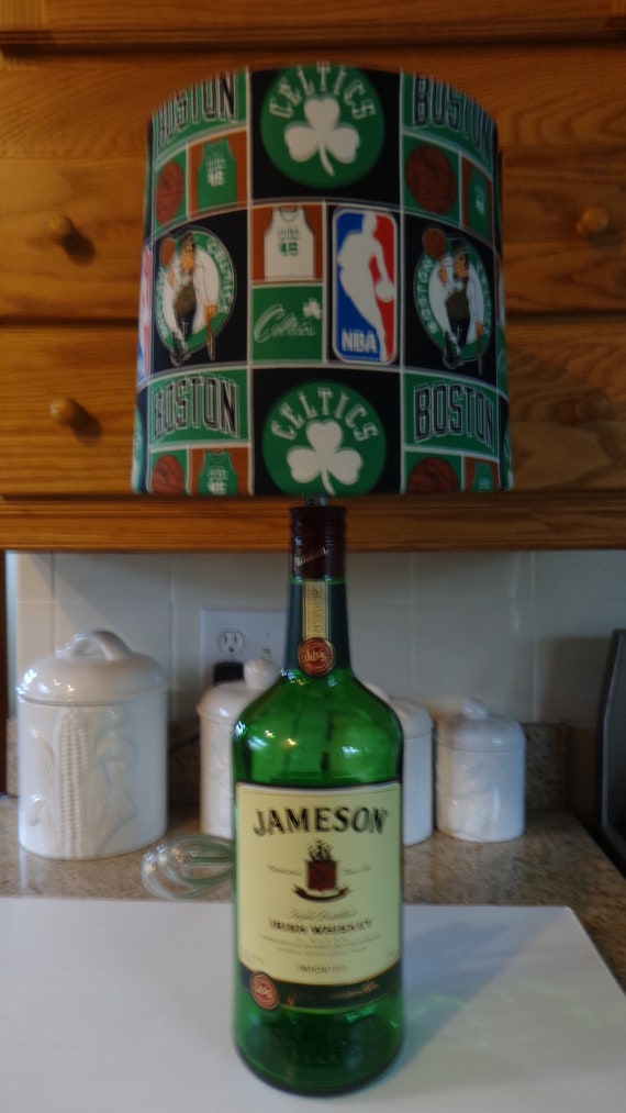 Sports Table Desk Lamp Boston Celtics Team Shade Etsy