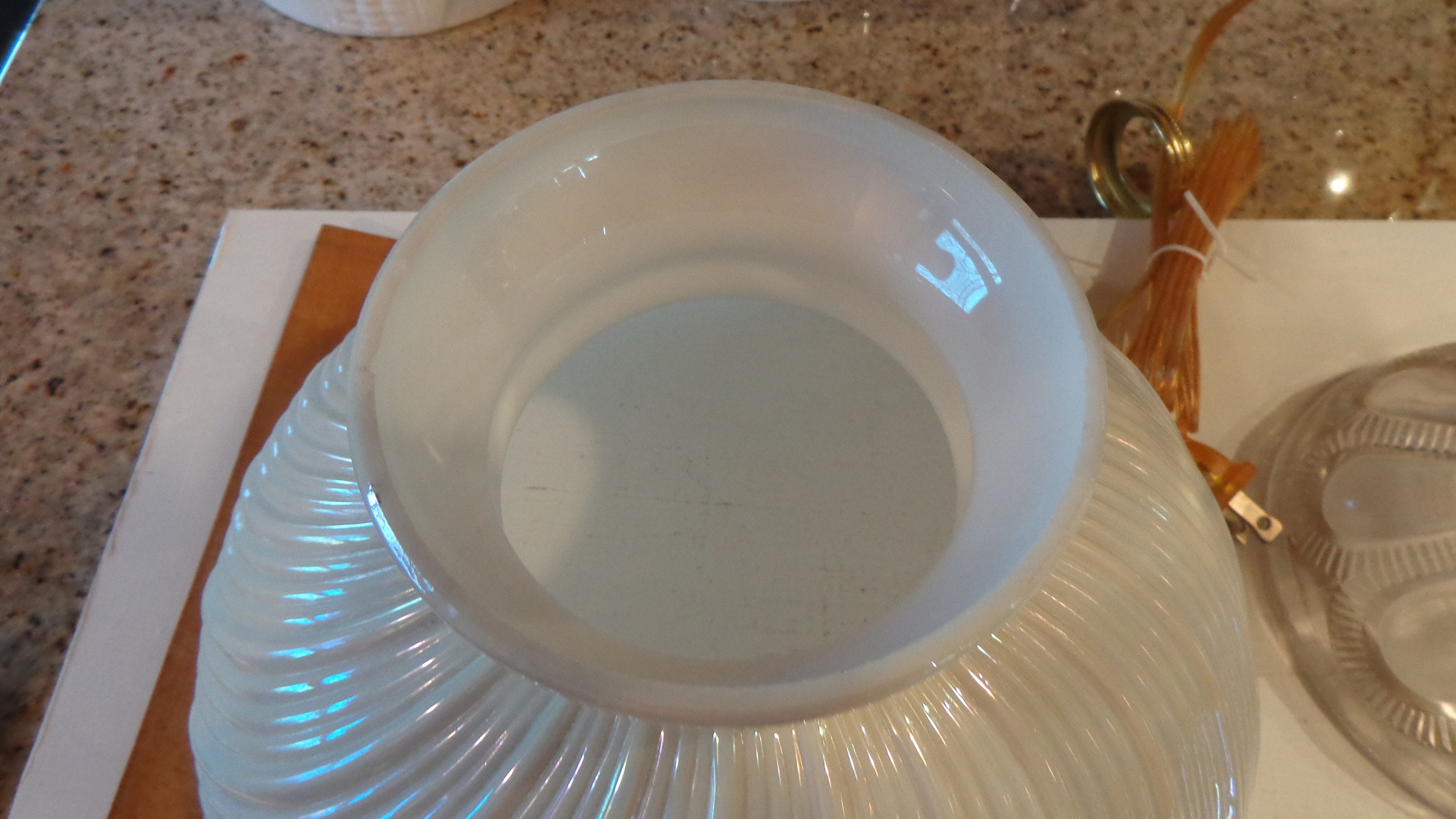 Tall Zipper Loop Oil Lamp With Opalescent Swirl Shade/ Electric Conversion Etsy