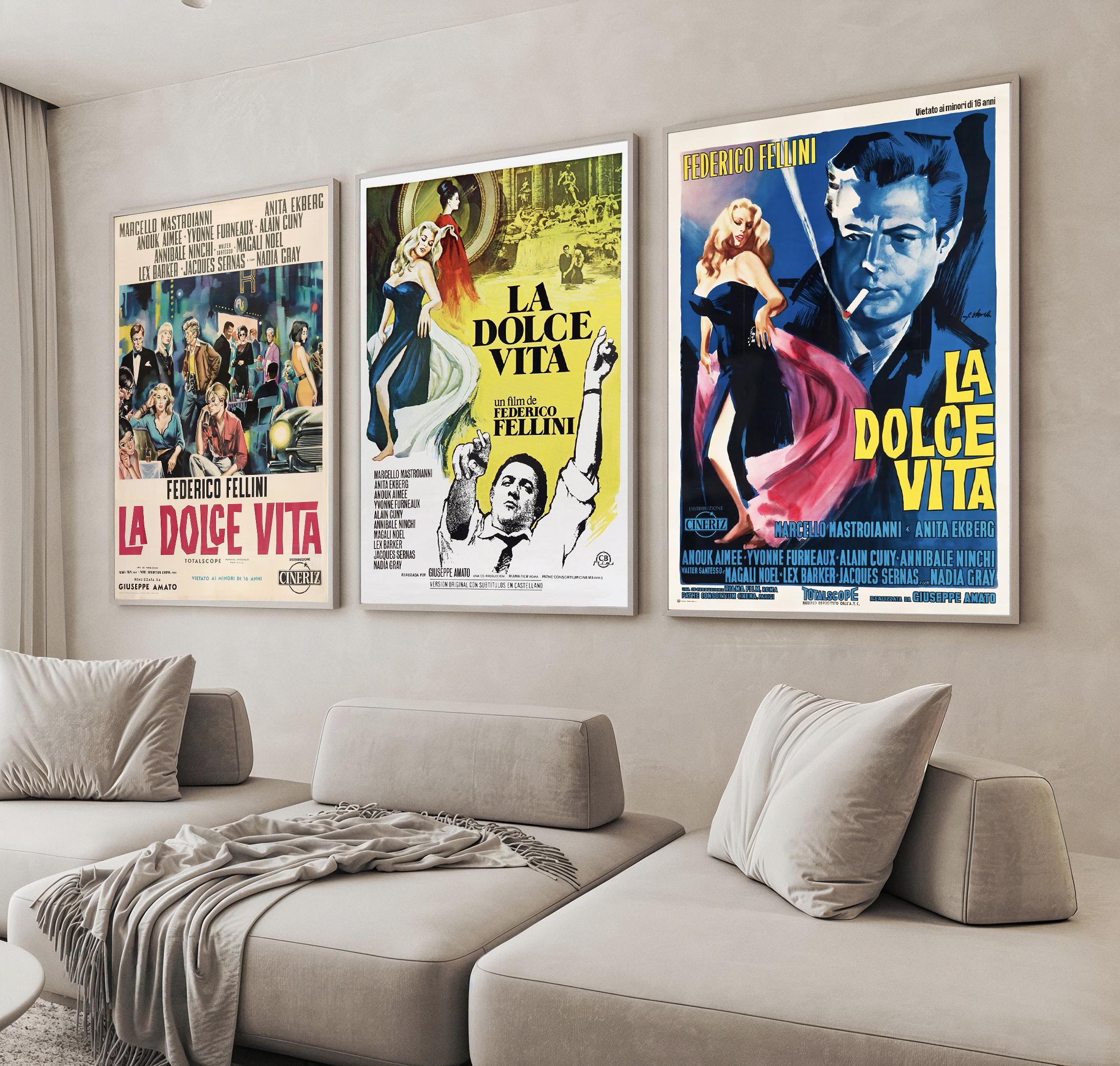 Fellini's La Dolce Vita - Philip Williams Posters