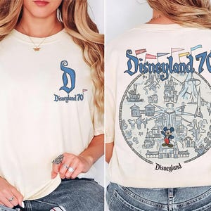Disneyland 70th birthday shirt - Etsy 日本