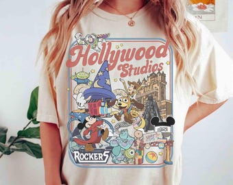 Disney Hollywood Studios Comfort Color Shirt, Mickey & Friends Hollywood Tower, Disney Toy Story Shirt, Star Wars Shirt, Disney Family Trip