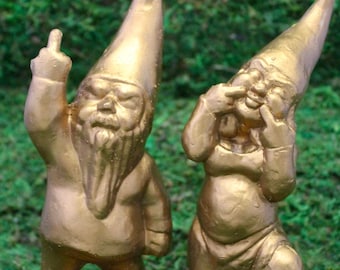 Zombie Gnomes: Golden All the F's We Give