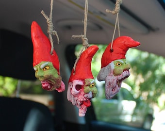 Zombie Gnomes: Car Ornament Collection