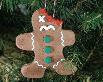 Ginger-Dead Men - Missing Head (Christmas Ornaments)