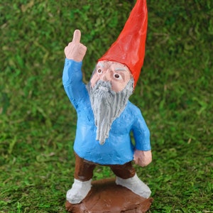 Igor the head-hunter handmade zombie garden gnome 