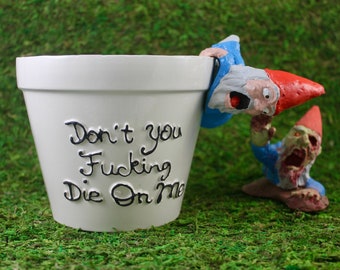 Zombie Gnomes: Don't You F'ing Die On Me Set