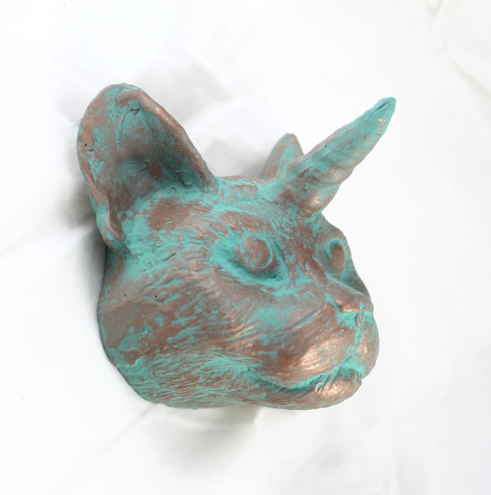 Bronze Cat Unicorn Wall Art Etsy