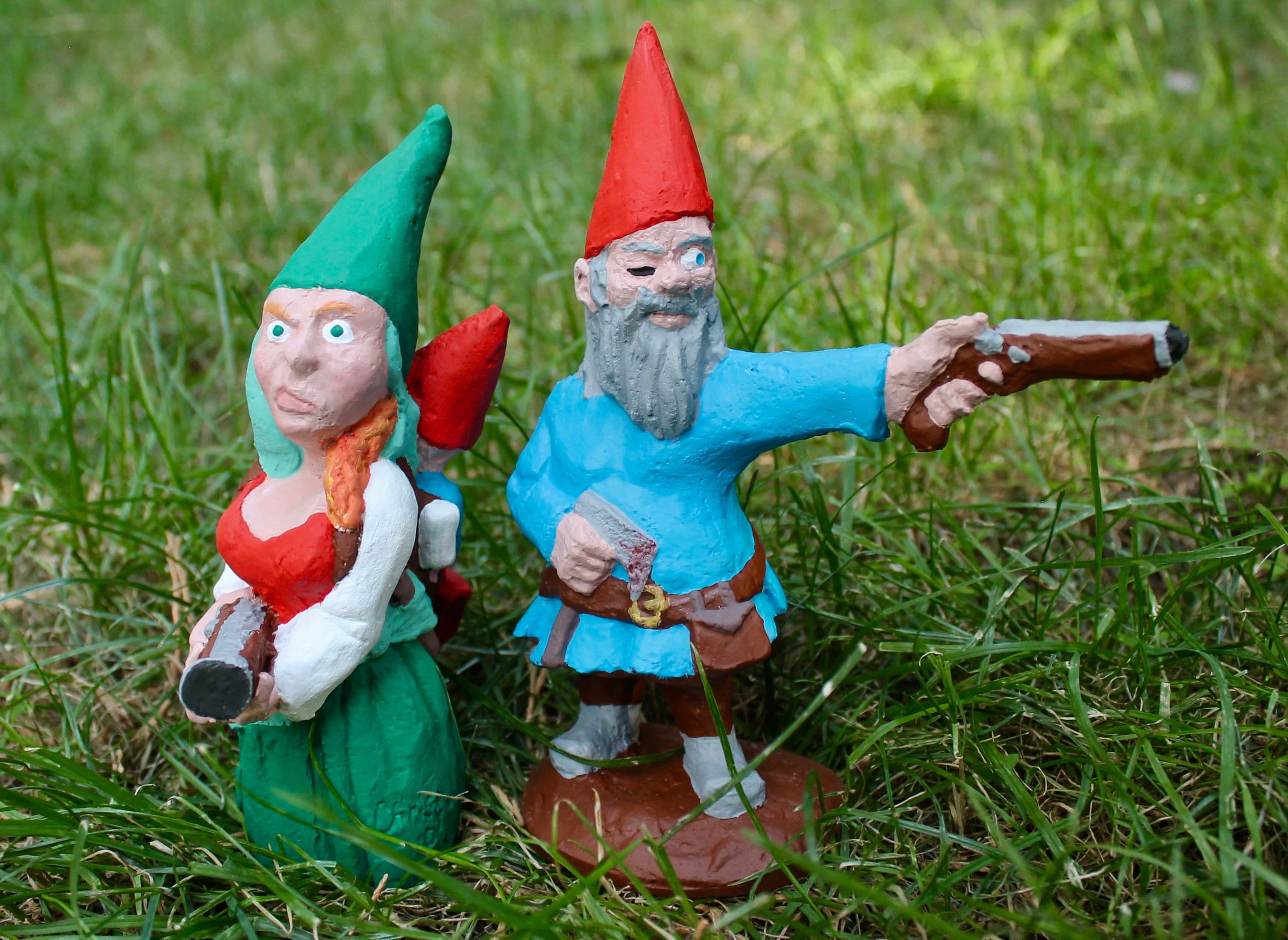 Zombie Gnomes The Family Pack Etsy