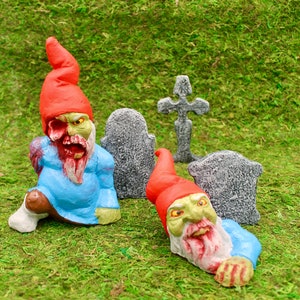 Zombiezwerge: Gräber der Gartenzwerge