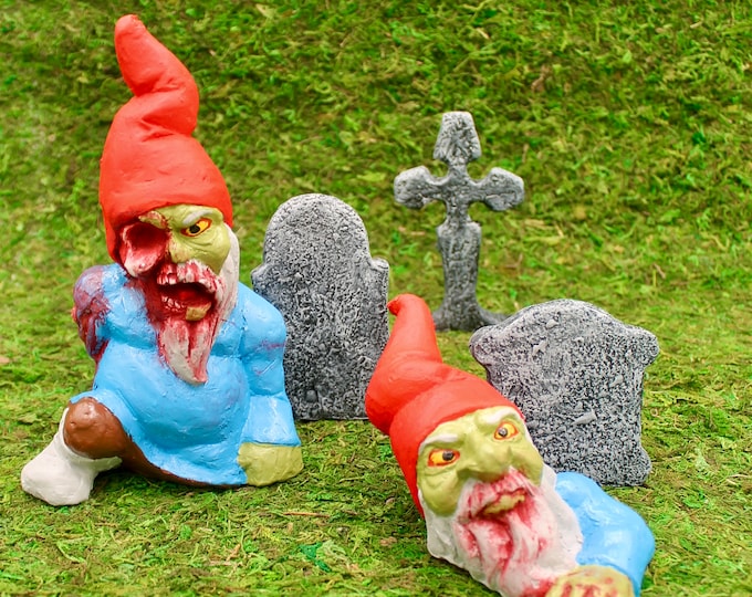 Zombie Gnomes: Graves of the Garden Gnomes