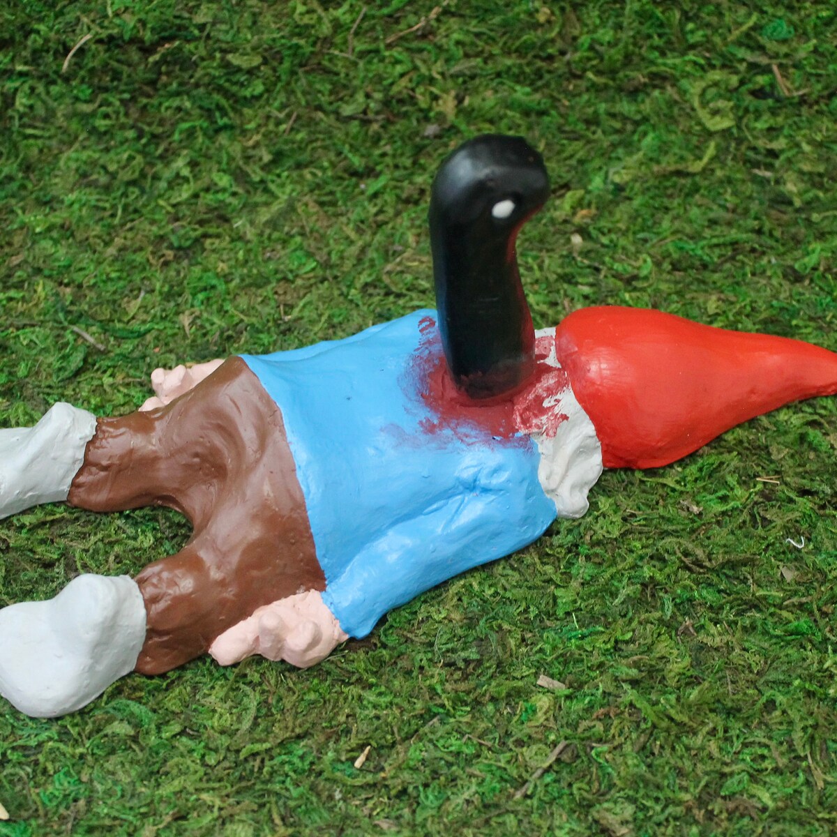 Zombie Gnomes: Impaled Issac Garden / Wall Decor - Etsy