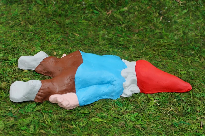 Zombie Gnomes: Passed Out Pat with Beer Bottles image 2