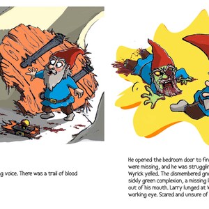 Zombie Gnomes: The Epic Tale of Wyrick the Book image 3