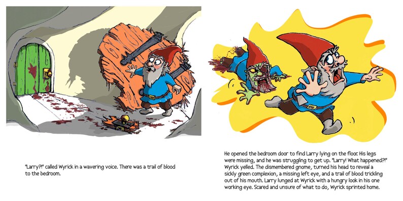 Zombie Gnomes: The Epic Tale of Wyrick the Book image 3