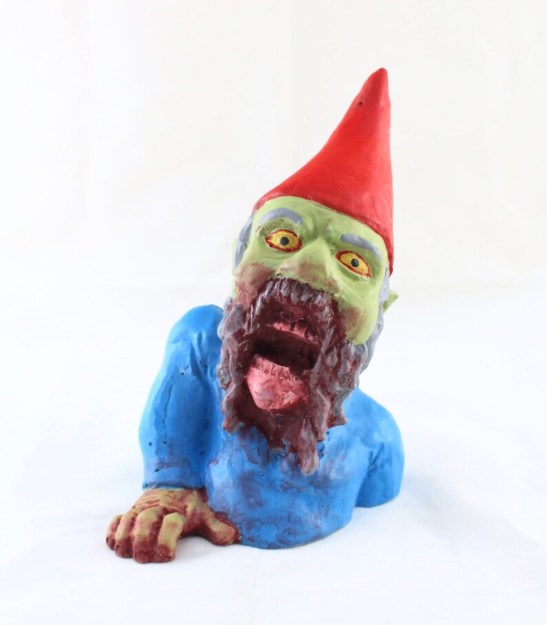 Large Zombie Gnomes David the Double Damned