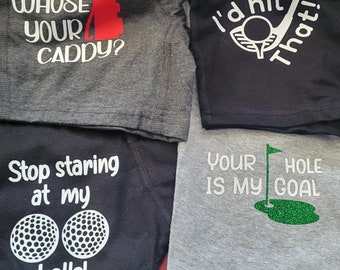 Men's Funny Golf Custom Boxer Briefs (Various Designs)