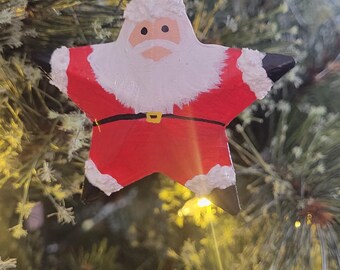 Santa Metal Star