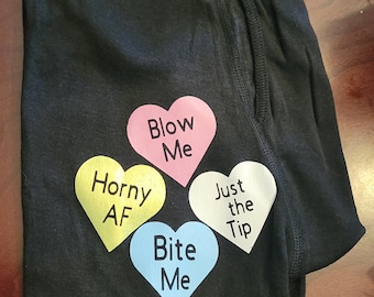 Valentine Funny Custom Men's Boxer Briefs Underwear (Various Designs)