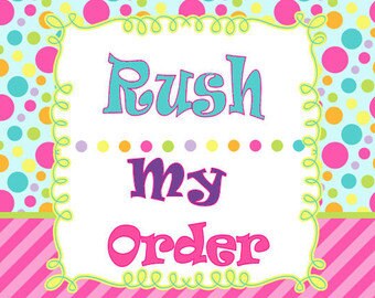 RUSH FEE