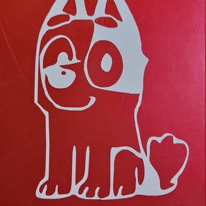 Puppy Socks Vinyl Sticker - Any Color