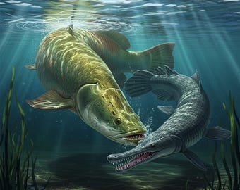 Schuppige Bestien: Arapaima vs Alligator Gar