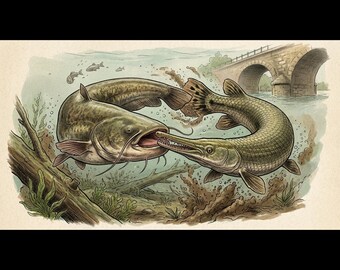 Kampf der Süßwasser Titanen: Europas schleimiger Schatten vs Bayou's Gladiator