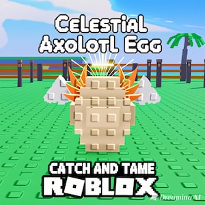 Celestial Axolotl Egg - Fånga och tämja Roblox
