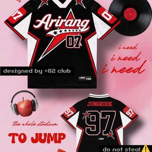 Bts Jungkook Jersey - Etsy