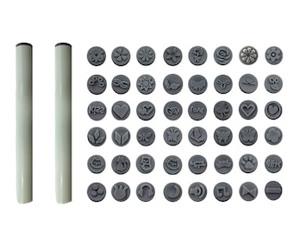 Benutzerdefinierte Nagel Stempel Set, 48 Designs zur Auswahl, Exquisites Geschenk für Sie