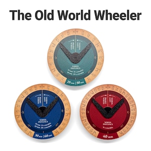 The Wheeler. Wheel template for square based miniature wargames like Warhammer The Old World.