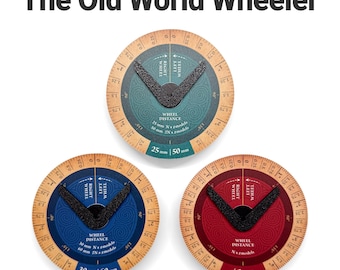 El Wheeler. Plantilla de rueda para wargames de miniaturas cuadradas como Warhammer The Old World.