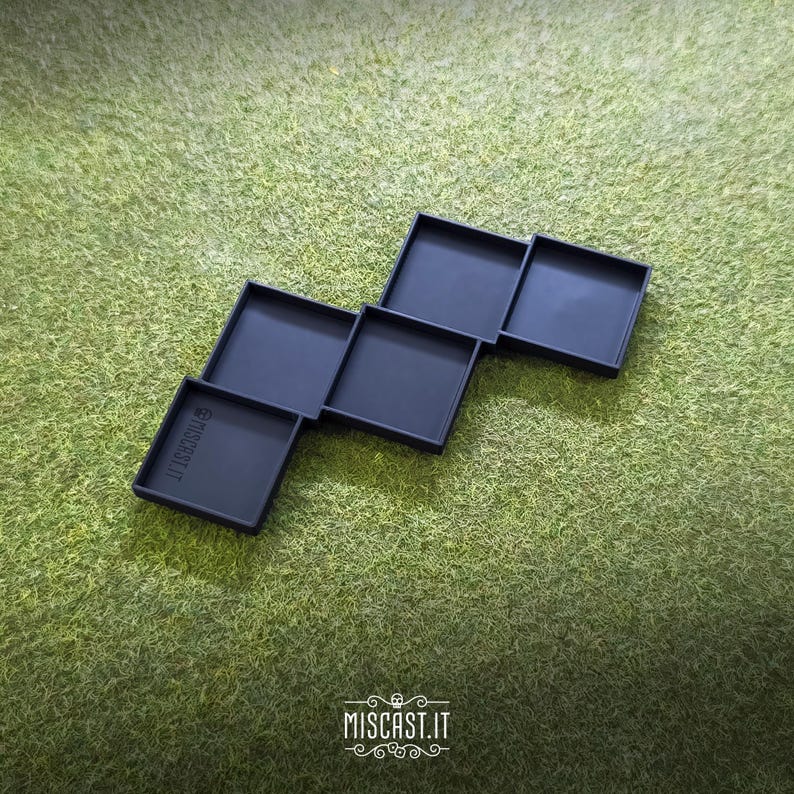 Magnetic Movement Trays for Warhammer: The Old World — Rank and File, Skirmisher, Lance Formation. image 5