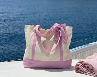 Personalized Embroidered Name Cotton Canvas Tote Bag With Zipper Front Pocket Custom Canvas Zipper Tote Bag For Bachelorette Party Gift
