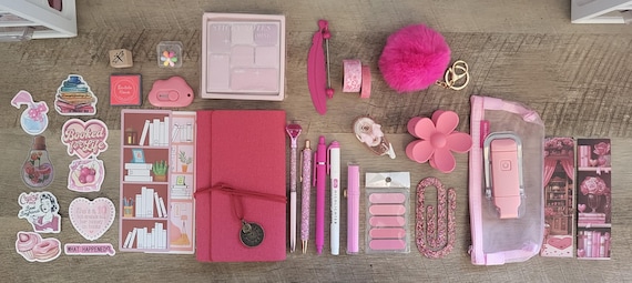 Book Lover Stationery Bundle, Wrap Journal, Annotation Supplies