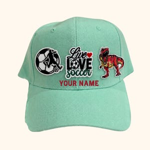 Custom Patch Hat | Personalized Adult, Big Kid Baseball Cap or Toddler Bucket Hat |  Beach Hat | Summer Cap | Choose Your Theme
