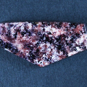 Rare Purple Sugilite and Bustamite Designer Cabochon