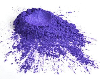 Polvere di mica Purple Reign: pigmento perlescente di grado cosmetico viola reale