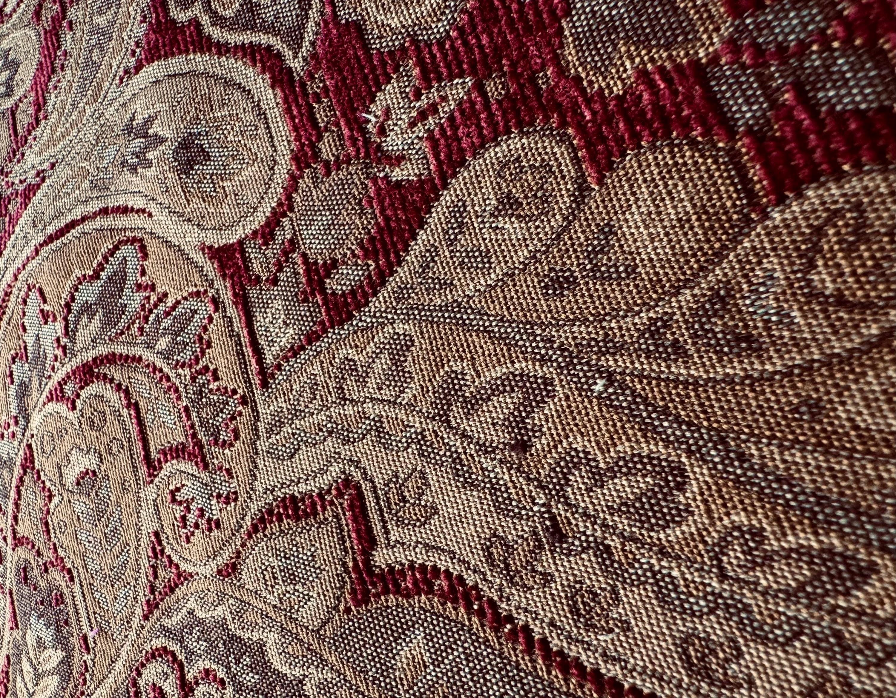 Paisley Velvet Fabric